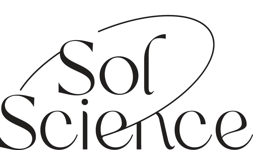 The logo for the brand SolScience Skincare.